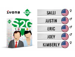 S2G + 5 American English Voices