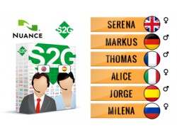 S2G + 6 głosów Nuance europejskich