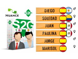 S2G + 6 Spanish Nuance Voices